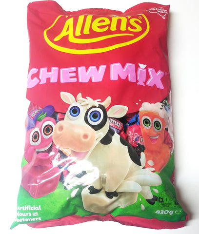 Allens Chew Mix Wrapped Lollies - Sunshine Confectionery