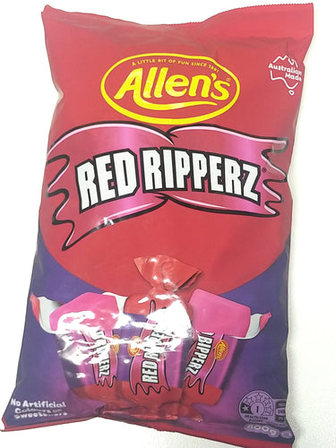 Red Ripperz Chew by Allen's - Sunshine Confectionery