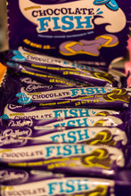 Load image into Gallery viewer, Chocolate Marshmallow Fish by Cadbury NZ X 10 - Sunshine Confectionery
