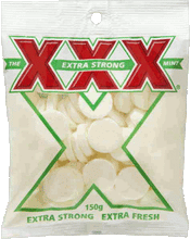 Load image into Gallery viewer, XXX Extra Strong Mints - Sunshine Confectionery