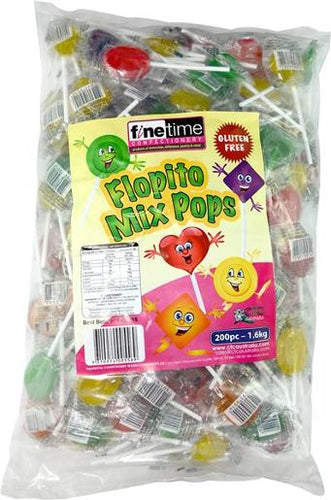Lollipops - Flopito Mini Lollipops 200pieces - Sunshine Confectionery
