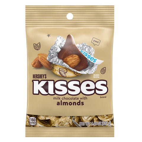 Hershey Kisses Almond 127g - Sunshine Confectionery