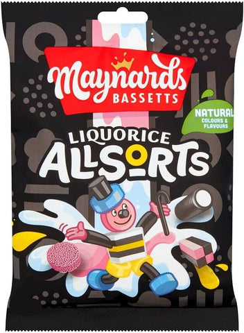 Maynards Liquorice Allsorts 165g - Sunshine Confectionery