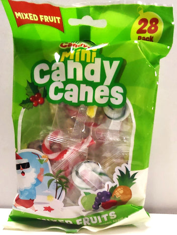 Mixed Fruits Mini Candy Canes