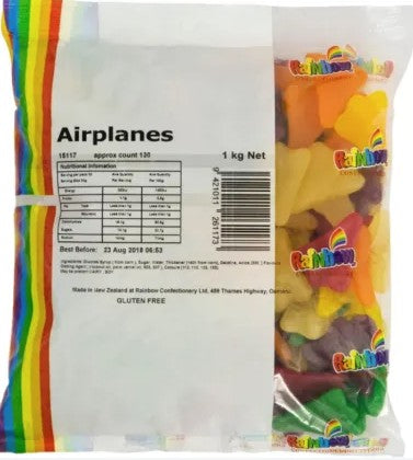Airplanes 1kg NZ Rainbow