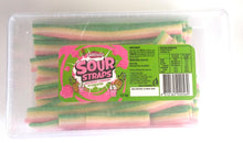 Load image into Gallery viewer, Raspberry / Lemonade / Pineapple Sour Straps - Sunshine Confectionery