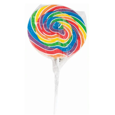 Rainbow Swirl Lollipop 200g - Sunshine Confectionery