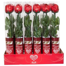 Load image into Gallery viewer, Milk Chocolate Rose in Cylinder x 12 roses - Sunshine Confectionery