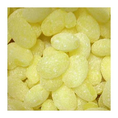 Sherbet Lemons - unwrapped - Sunshine Confectionery