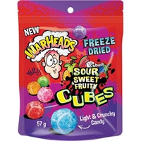 Warheads Sour Freeze Dried Cubes 57g - Sunshine Confectionery