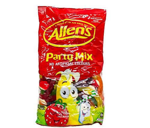 Allen's Party Mix 6 x 1.3kg carton - Sunshine Confectionery