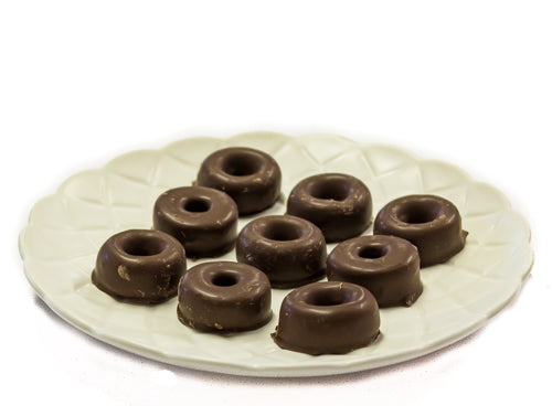 Dark Chocolate Aniseed Rings - Sunshine Confectionery