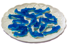 Load image into Gallery viewer, Blue Gummy Sharks 300g - Sunshine Confectionery
