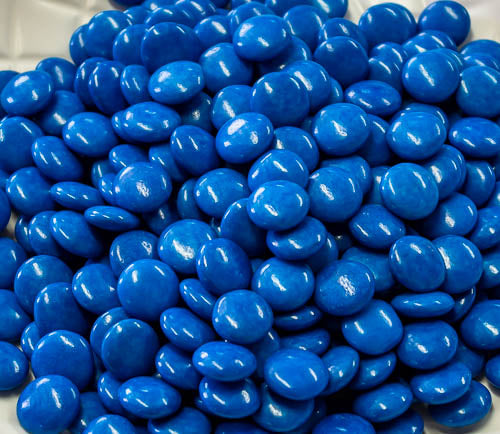 Blue Chocolate Drops 800g Sunshine Confectionery