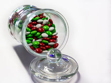 Load image into Gallery viewer, Christmas Chocolate Drops - Red, White, Green 800g - Sunshine Confectionery