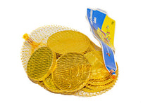 Load image into Gallery viewer, Christmas Gold Coins in Mesh Bags 75g - Sunshine Confectionery