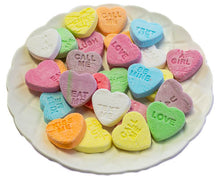Load image into Gallery viewer, Aussie Conversation Hearts 1kg - Sunshine Confectionery
