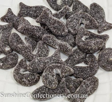 Load image into Gallery viewer, Dutch Herrings Licorice (Haringen) 500g - Sunshine Confectionery
