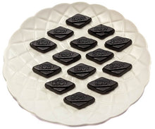 Load image into Gallery viewer, Dutch Licorice Medium Diamonds - Schuinzout - Sunshine Confectionery