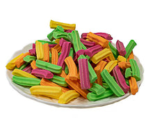 Load image into Gallery viewer, Mini Fruit Sticks - Mixed Colours 450g - Sunshine Confectionery