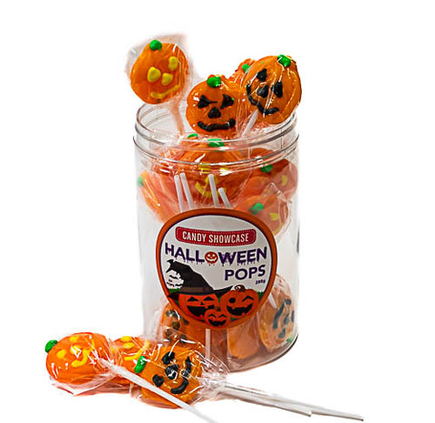 Halloween Pumpkin Lollipops - Sunshine Confectionery