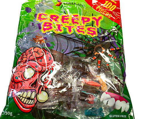 Halloween - Creepy Bites (Gummy) 600g - Sunshine Confectionery