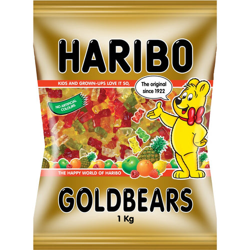 Haribo GoldBears 1kg - Sunshine Confectionery