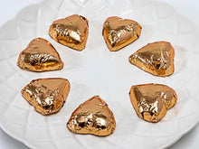 Load image into Gallery viewer, Hearts - Milk Chocolate Hearts in Rose Gold Foil 1kg - Sunshine Confectionery
