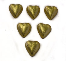 Load image into Gallery viewer, Hearts - Milk Chocolate Hearts in Gold Foil 350g - Sunshine Confectionery
