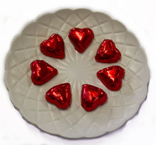 Load image into Gallery viewer, Hearts - Chocolate Hearts in Red Foil (5kg bulk) - Sunshine Confectionery