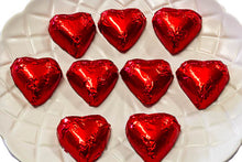 Load image into Gallery viewer, Hearts - Milk Chocolate Hearts in Red Foil 350g - Sunshine Confectionery