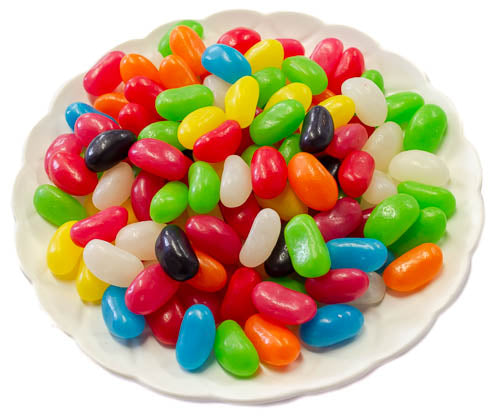 Jelly Beans Mixed Colours 1kg - Sunshine Confectionery