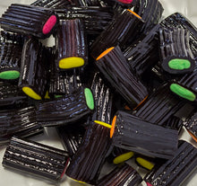 Load image into Gallery viewer, Licorice Fruit Bites 500g - Sunshine Confectionery