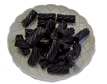 Load image into Gallery viewer, Black Licorice Short Twists - Sunshine Confectionery
