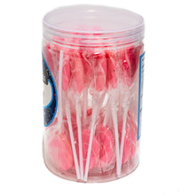 Load image into Gallery viewer, Lollipops - Pink n White Mini Swirly Lollipop 24pc - Sunshine Confectionery