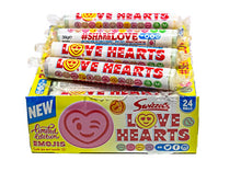 Load image into Gallery viewer, Love Hearts Giant Roll by Swizzels - Sunshine Confectionery
