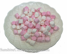 Load image into Gallery viewer, Pink & White Mini Marshmallow 200g - Sunshine Confectionery