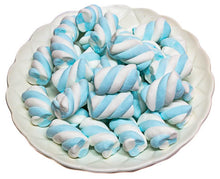 Load image into Gallery viewer, Blue Marshmallow Twists 300g - Sunshine Confectionery