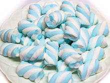 Load image into Gallery viewer, Blue Marshmallow Twists 300g - Sunshine Confectionery