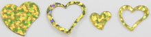 Load image into Gallery viewer, Scatters - Hearts Gold Holographic - Sunshine Confectionery
