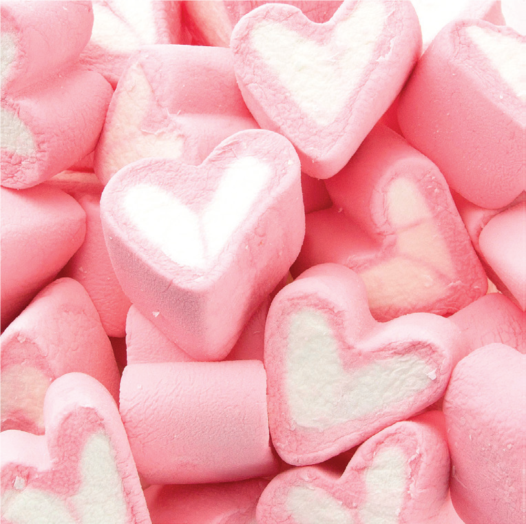Pink Marshmallow Hearts 300g - Sunshine Confectionery