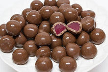 Load image into Gallery viewer, Milk Chocolate Raspberries - Sunshine Confectionery
