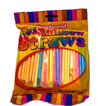 Load image into Gallery viewer, Sherbet Rainbow Straws - Sunshine Confectionery
