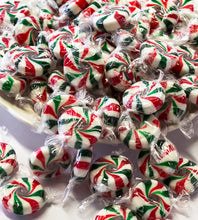 Load image into Gallery viewer, Starlight Mints 1kg - Red, White and Green - Sunshine Confectionery