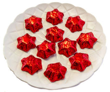 Load image into Gallery viewer, Stars - Chocolate Foil Stars - Red - Sunshine Confectionery