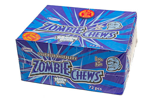 Zombie Chew Blue Raspberry  - box - Sunshine Confectionery