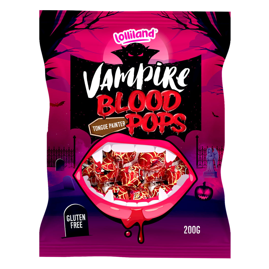 Lollipops - Vampire Blood Pops - Halloween - Sunshine Confectionery