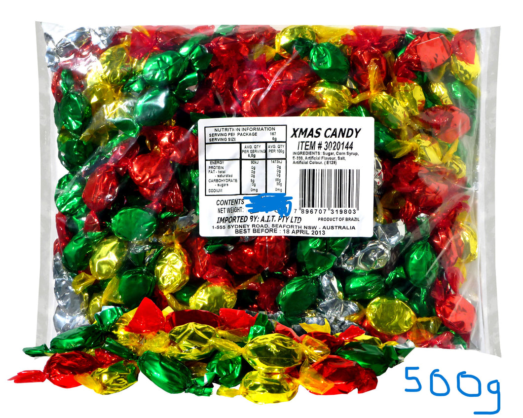 Christmas Candy Mix 500g - Sunshine Confectionery