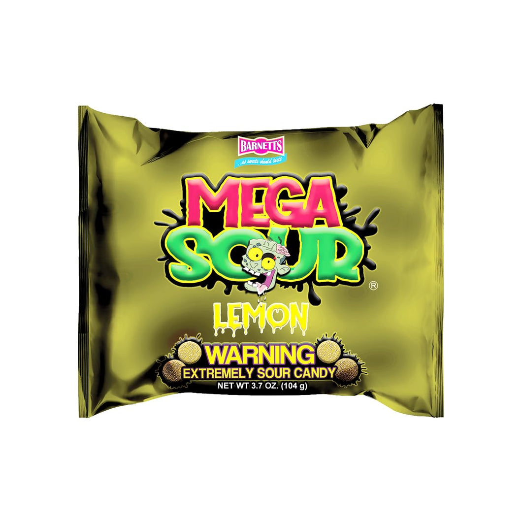Mega Sour Lemon 104g