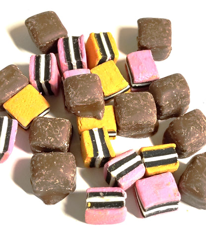 Milk Chocolate and Plain Licorice Allsorts Mix